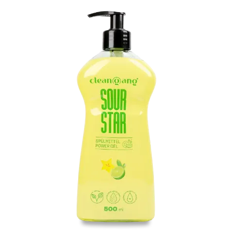 Засіб для миття посуду Cleangang лайм-карамбола