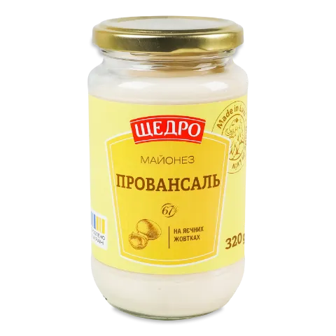 Майонез Щедро Провансаль 67% с/б