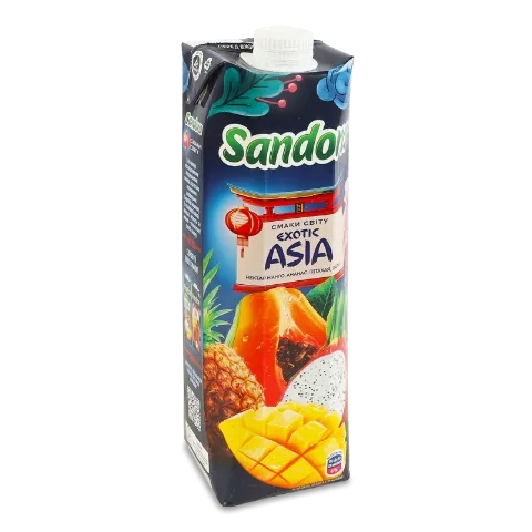 Нектар Sandora Exotic Asia з манго, ананасу, пітахаї та папаї неосвітлений