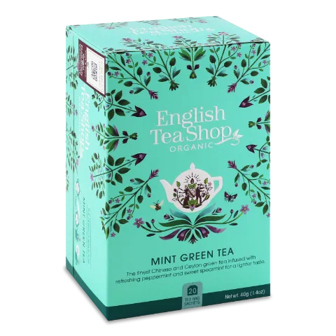 Чай зелений English Tea Shop з м'ятою