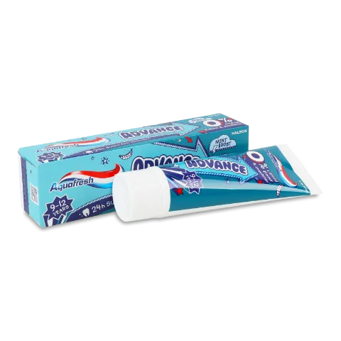 Паста зубна Aquafresh Едванс 9-12 років