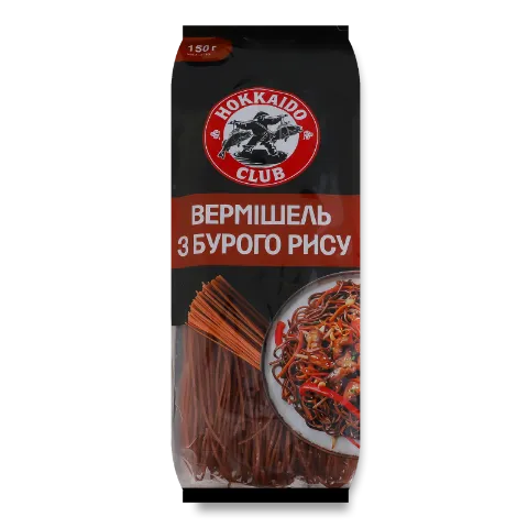 Вироби макар Hokkaido Club Вермішель з бурого рису
