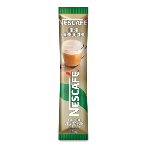 Напій кавовий Nescafe Irish cappuccino розчинний