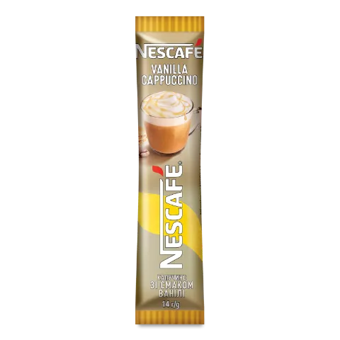 Напій кавовий Nescafe Vanilla cappuccino розчинний