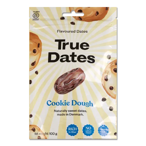 Фініки True Dates Cookie Dough сушені смак печива