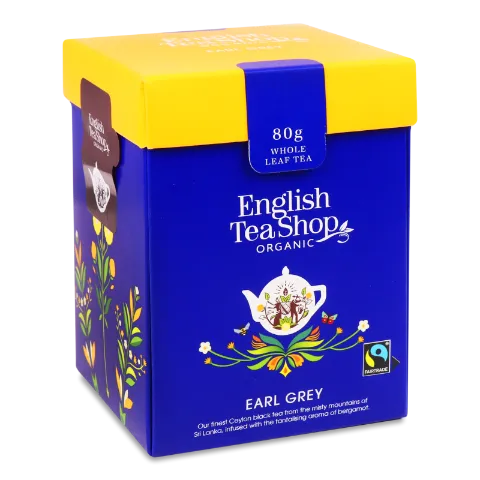 Чай чорний English Tea Shop Earl Grey органічний