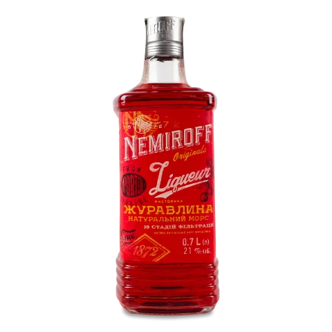 Настойка Nemiroff «Клюква» 0,7л