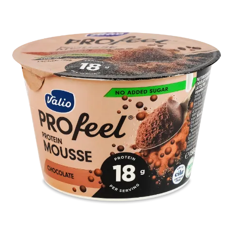 Мус Valio PROfeel шоколадний протеїновий безлактозний