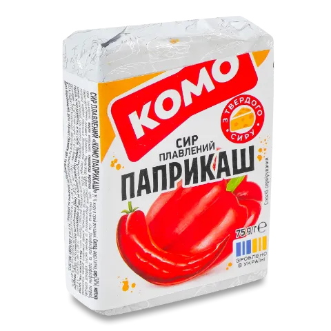 Сир плавлений «Комо» «Паприкаш» 35%