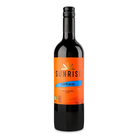 Вино Sunrise Carmenere червоне сухе