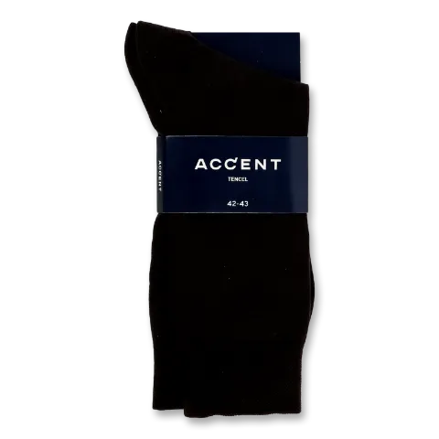 Шкарпетки чоловічі Accent 20105 тем.коричн р.42-43