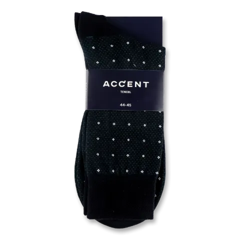 Шкарпетки чоловічі Accent 20109 темно-синій р44-45