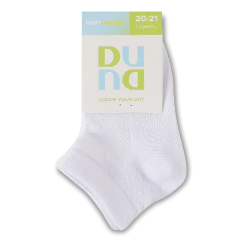 Шкарпетки дитячі Duna 429 білий р.12-14