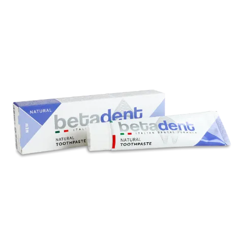 Паста зубна Betadent Natural