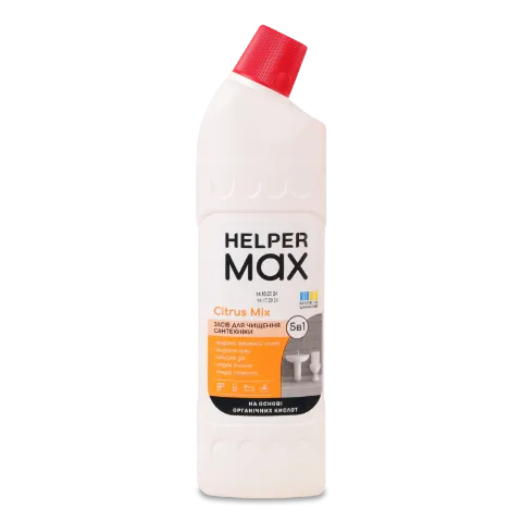 Засіб для чищення сантехніки Helper Max Citrus mix - Купити в FOZZY за ...