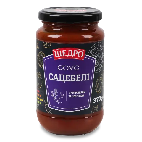 Соус Щедро Сацебелі з коріандром та чебрецем с/б
