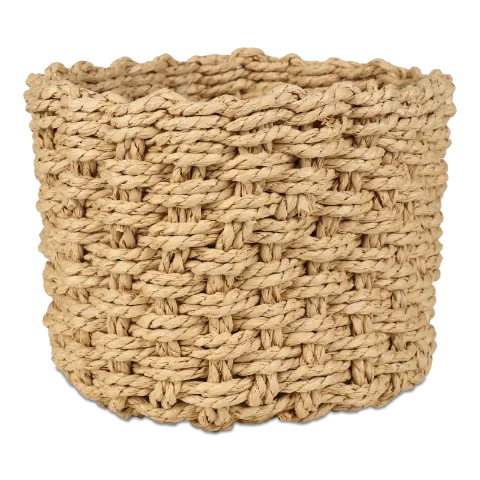 Корзина для зберігання Home&Care коричнева 18*13см