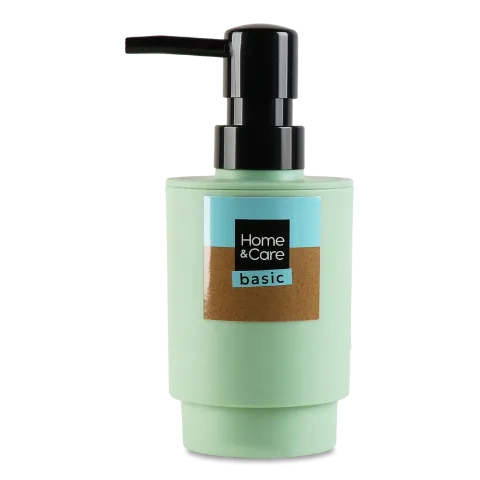 Дозатор для мила Home&Care Basic оливковий 300мл