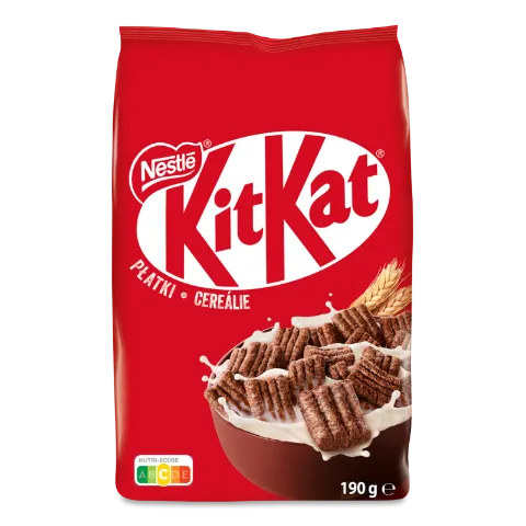 Сніданок сухий Kit Kat в глазурі з молочним шоколадом