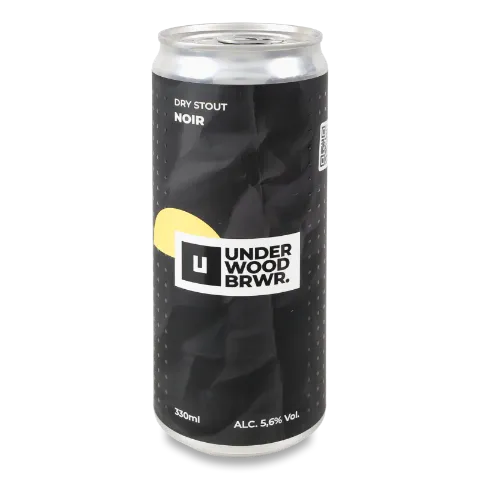 Пиво Underwood Brewery Noir темне н/ф з/б