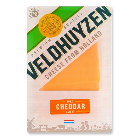 Сир Veldhuyzen Kaas Чедер 50% слайс