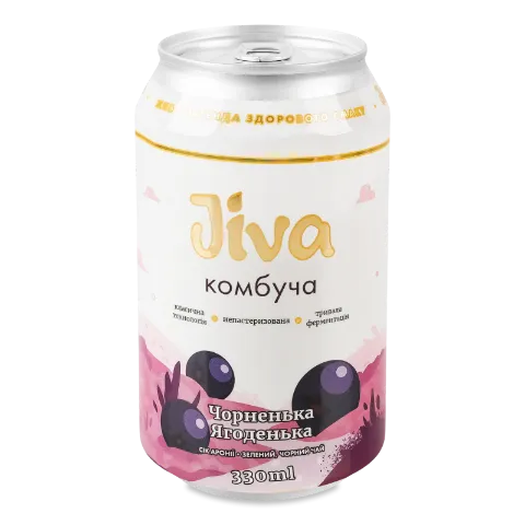 Напій соковий Jiva «Комбуча» «Чорненька ягоденька»