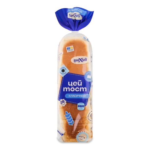 Хліб «Цар-Хліб» «Цей тост» «Класичний» нарізаний
