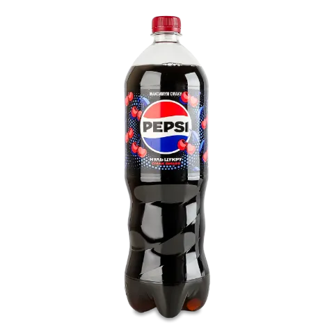 Напій Pepsi зі смаком вишні нуль цукру безалкогольний сильногазований