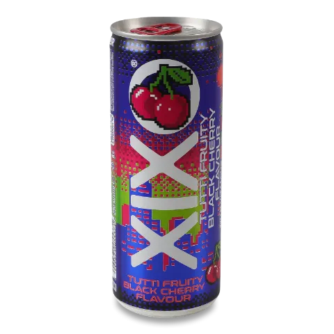 Напій Xixo Tutty Fruity Black cherry безалкогольний газований з/б