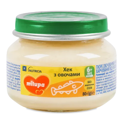 Пюре Milupa Хек з овочами