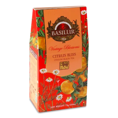 Чай чорний Basilur Citrus Bliss