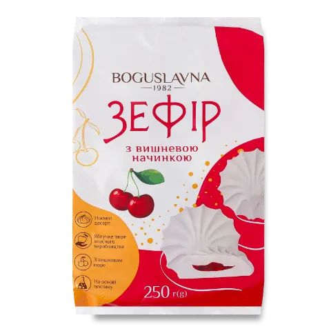 Зефір Богуславна з вишневою начинкою