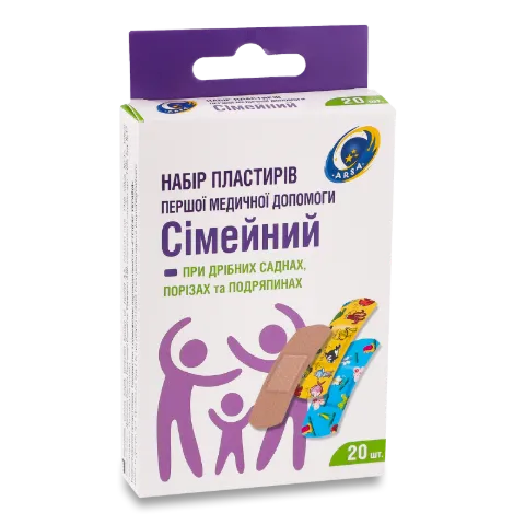 Набір пластирів Arsa Сімейний 20шт