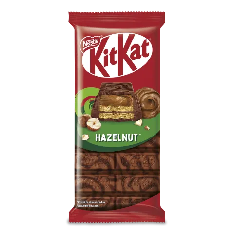Шоколад Kit Kat Hazelnut молочний та чорний