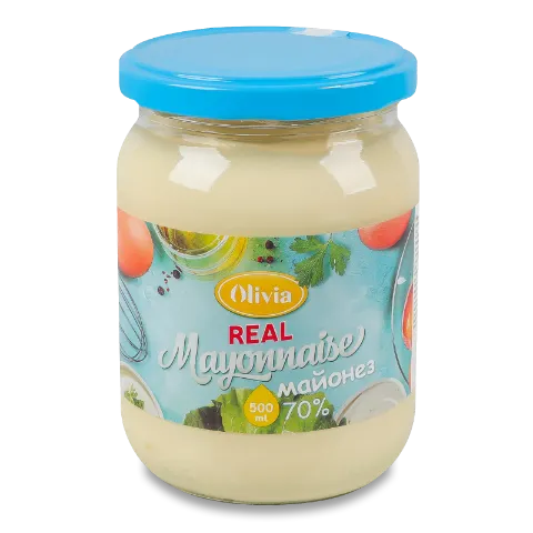 Майонез Олівія Real Mayonnaise 70% с/б