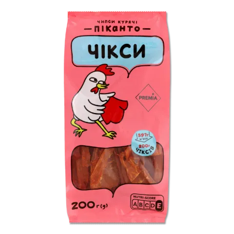 Чипси PREMIA Чікси Піканто курячі