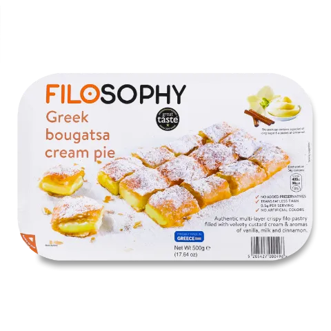 Пиріг Ioniki Бугаца з заварним кремом