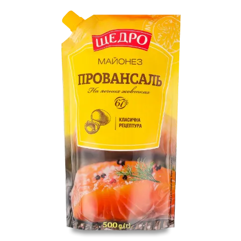 Майонез Щедро Провансаль 67% д/п