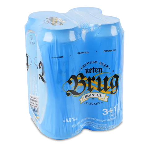 Пиво Keten Brug Blanche Elegant світле з/б