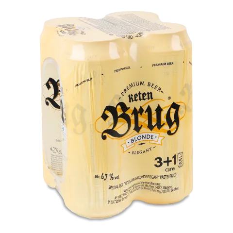 Пиво Keten Brug Blonde Elegant світле з/б