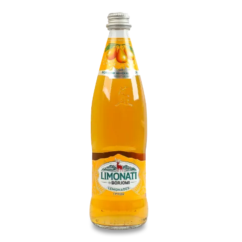 Напій Borjomi Limonati «Груша» безалкогольний сильногазований скло
