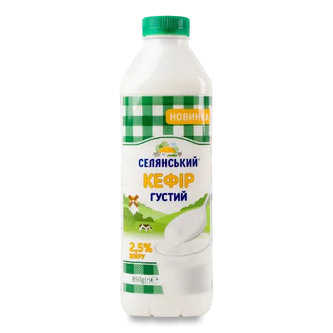 Кефір Селянський густий 2,5% пет