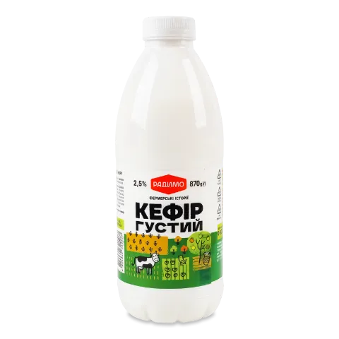 Кефір РадиМо густий 2,5% пет
