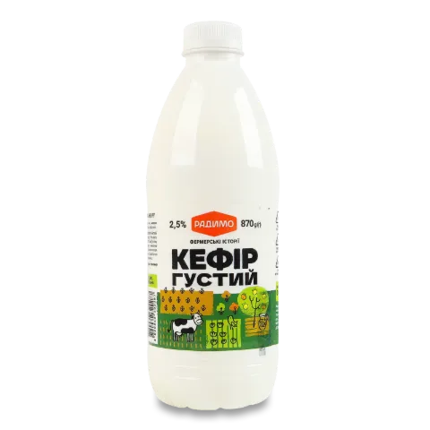 Кефір РадиМо густий 2,5% пет