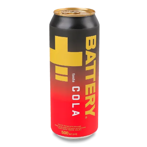Напій енергетич Battery Taste Cola б/а сил/газ з/б