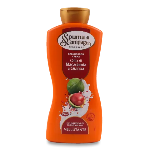 Крем-гель д/душу Spuma di Sciampagna Макадам-кіноа