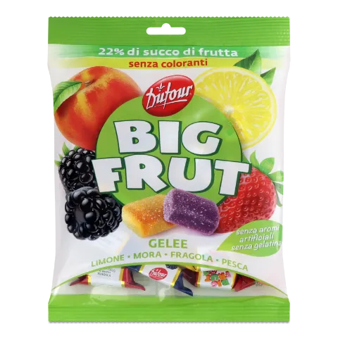 Цукерки Dufour фруктовий мікс желейні