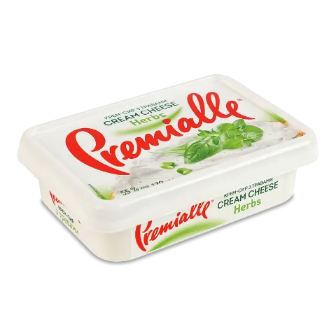 Крем-сир Premialle з травами 55%