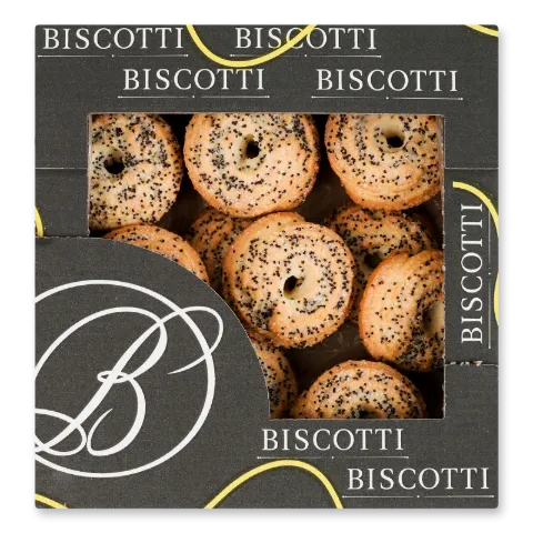 Печиво Biscotti «Маргаритка» з маком здобне
