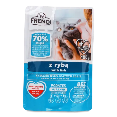 Корм для котів Frendi з рибою